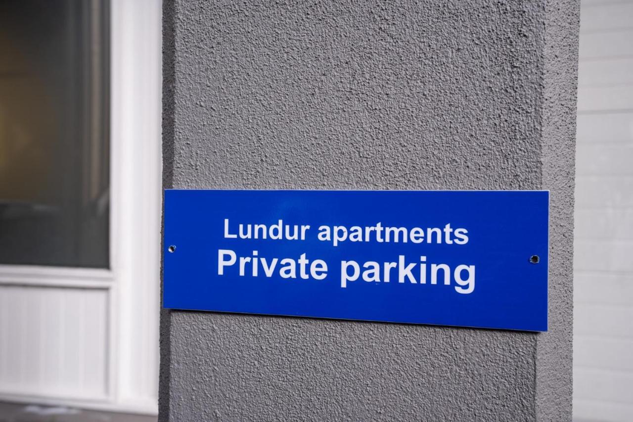 Lundur Apartments Ρέυκιαβικ Εξωτερικό φωτογραφία
